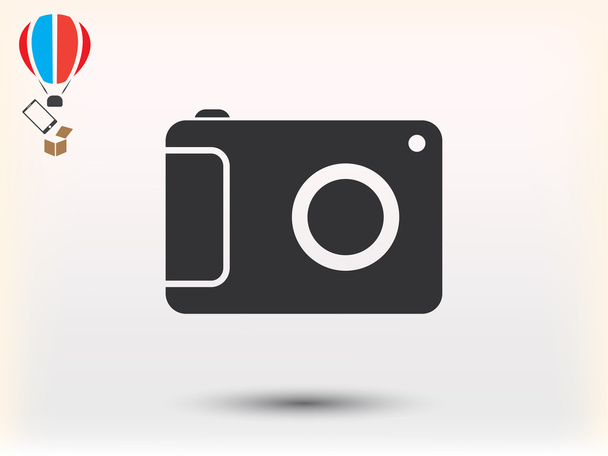 camera icon illustration - Vector, Image