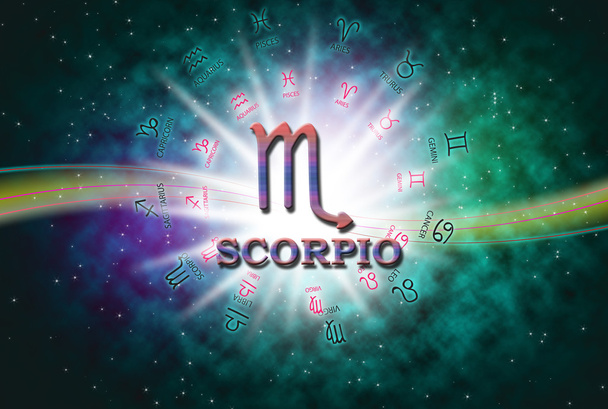 background of horoscope concept. - Photo, Image