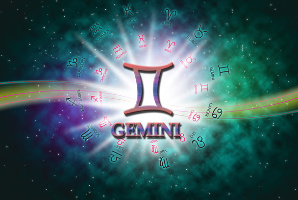 background of horoscope concept. - Foto, Bild