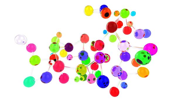 Δεδομένων χρωματιστές σφαίρες - Φωτογραφία, εικόνα