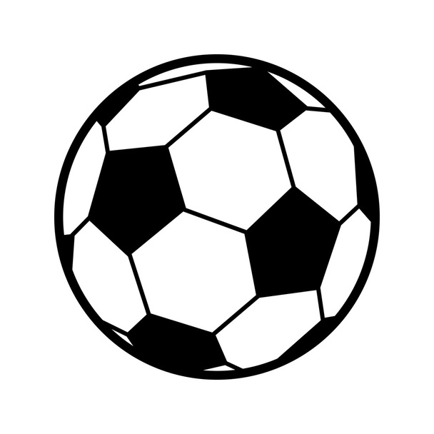 Футбол Футбол Векторний значок
 - Вектор, зображення