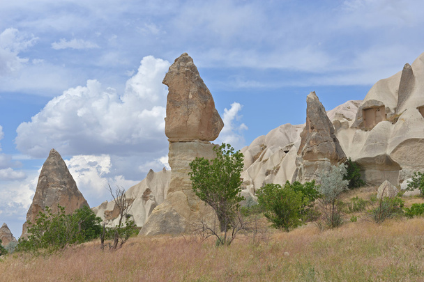 Cappadocia ünlü kayalar - Fotoğraf, Görsel