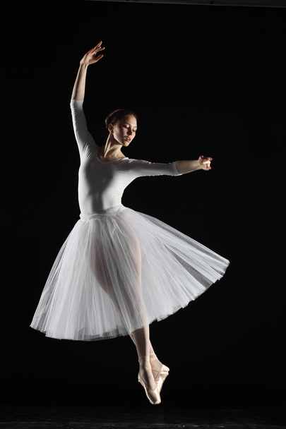 Ballerina in white - Photo, Image