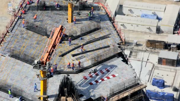 trabajadores en obras de construcción en Dubai
 - Metraje, vídeo