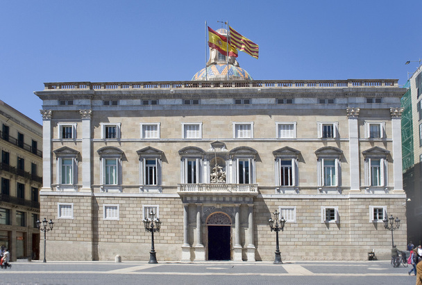 Spain, Barcelona.  House of the government of Catalonia. - Photo, Image