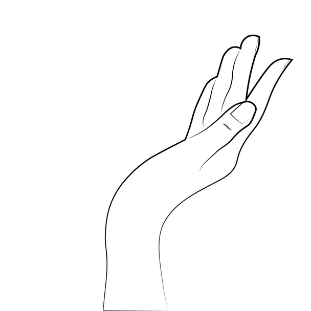 Рисунок рук
 - Вектор,изображение