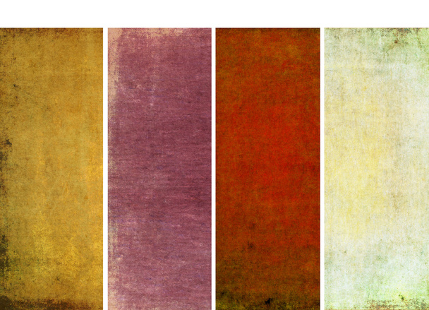 Lovely set of banners with earthy textures. useful design elements - Photo, Image
