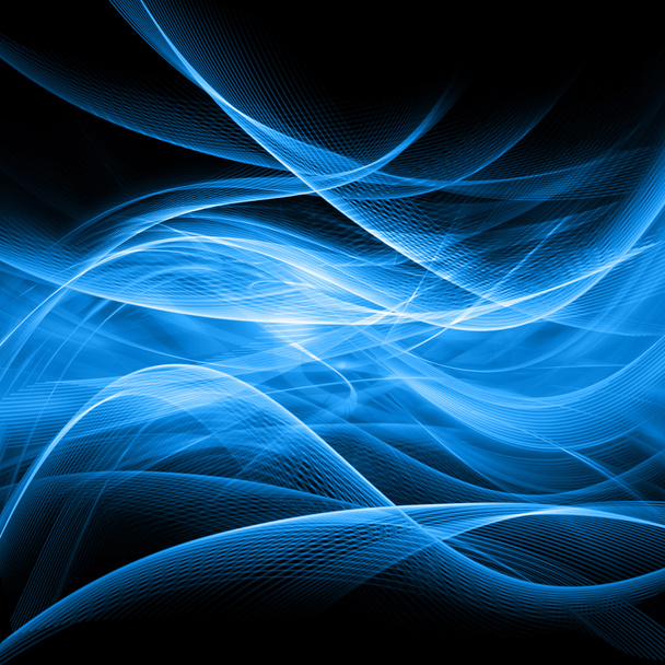 Fondo azul abstracto - Foto, imagen