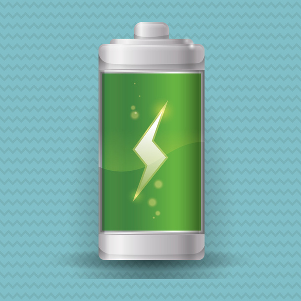 design de ícone de bateria
 - Vetor, Imagem