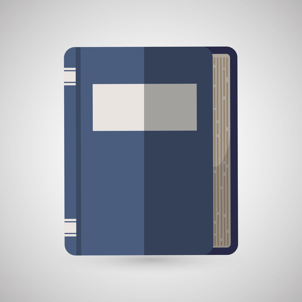 Book icon design - Вектор, зображення