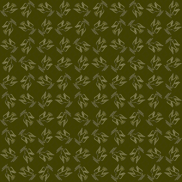 Peaceful conceptual pattern. - Vector, Image