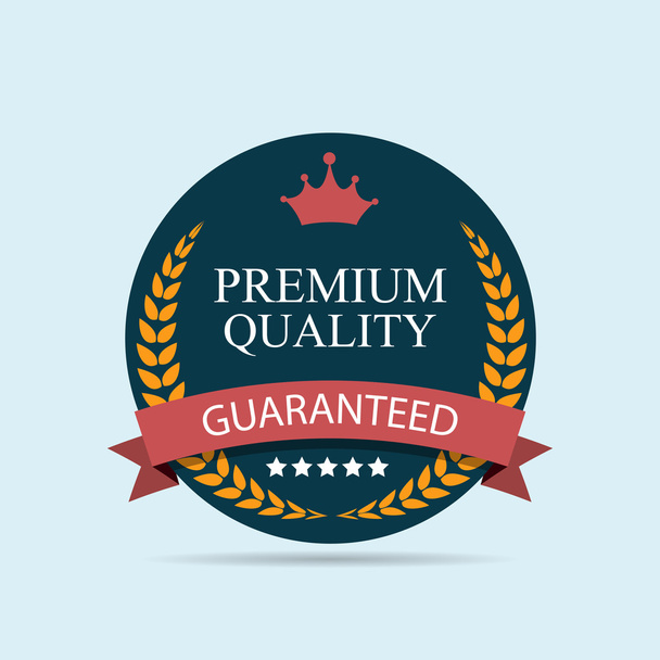 Ilustracja wektorowego znaku jakości Premium - Wektor, obraz