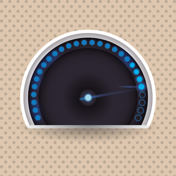 speed icon design - Vector, afbeelding