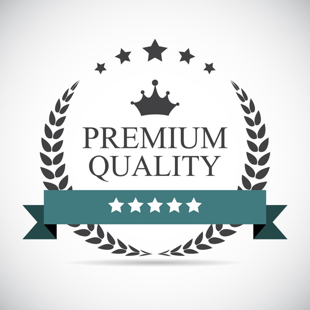 Premium Quality Label Vector Illustration - Вектор, зображення