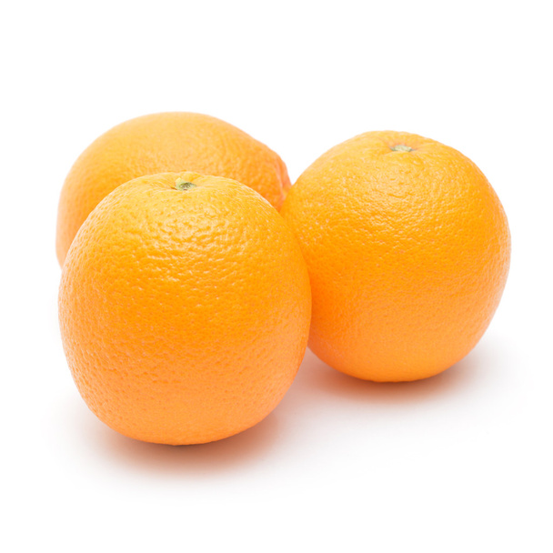Oranges isolated on white background - Foto, Imagen