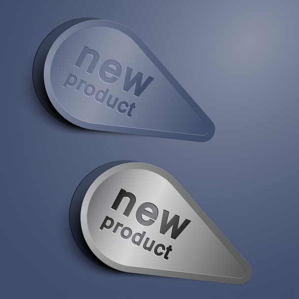 New product stickers and tags. Vector - Wektor, obraz