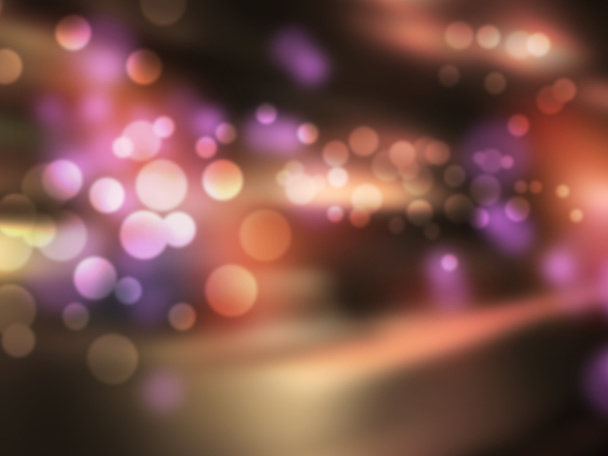 Night bar - abstract blurred city background with bokeh lights - Photo, Image