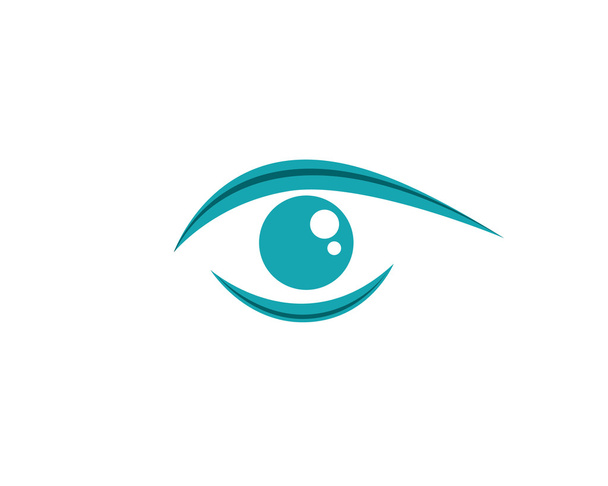 Ojos cuidado logo
 - Vector, Imagen