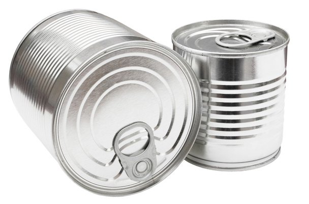 Stacked cans. - Photo, image