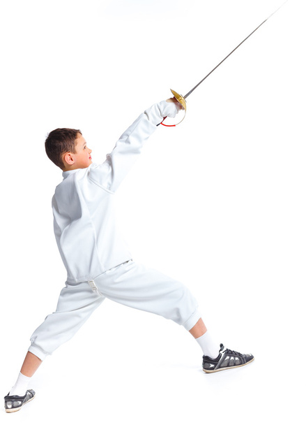 Little fencer - Foto, Bild