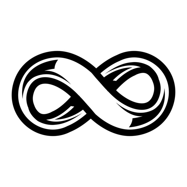 Infinity Loop icono de vector de símbolo
 - Vector, imagen