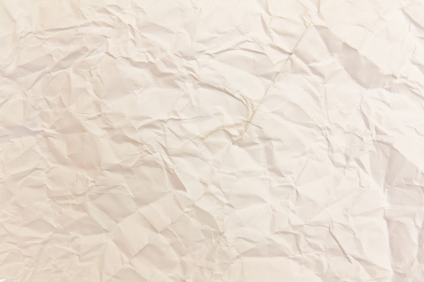 papier froissé blanc texture de fond - Photo, image