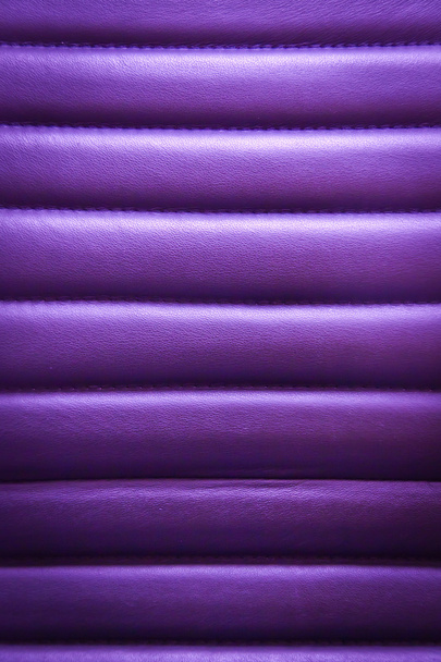Purple leather upholstery - Photo, Image