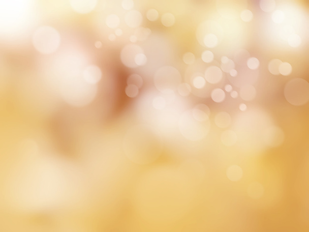 Yellow background abstract with soft blurred bokeh lights - Photo, Image