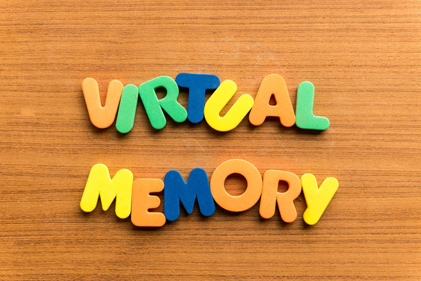 virtuální paměti užitečné obchodní slovo - Fotografie, Obrázek