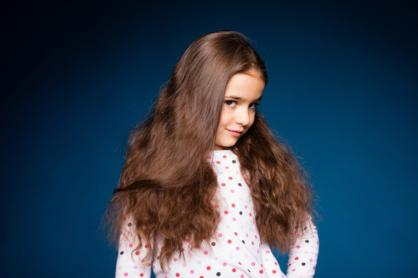 girl with nice hair - Zdjęcie, obraz