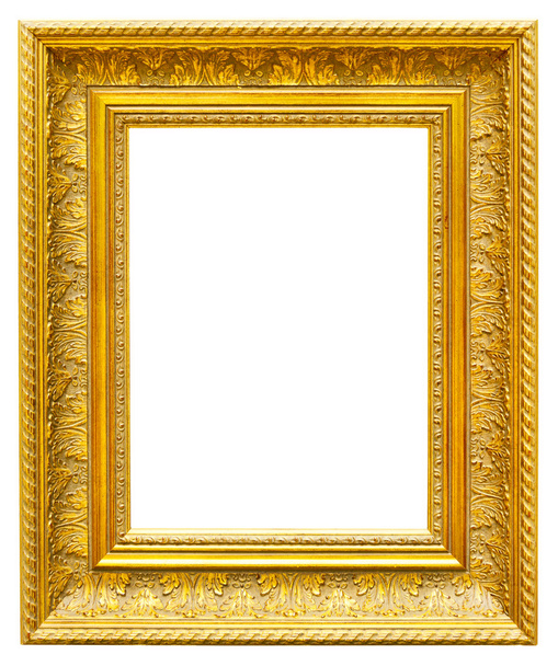 zlatý retro rám - Fotografie, Obrázek