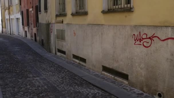 Régi épületek, Mantova, Olaszország - Felvétel, videó