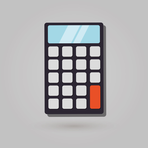 Дизайн значка калькулятора
 - Вектор,изображение