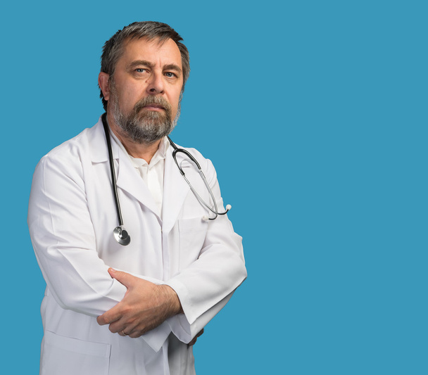 Portrait of a medical doctor with stethoscope - Zdjęcie, obraz