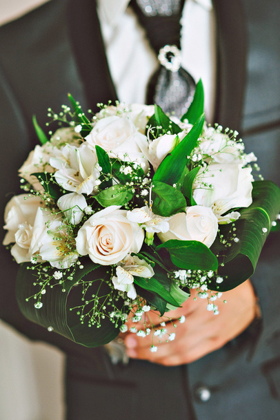 white brides bouquets - Photo, image