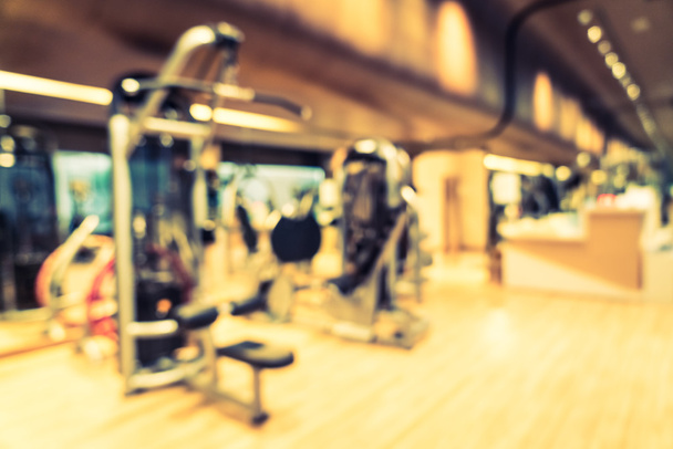 Absztrakt blur fitness edzőteremben szobabelső - Fotó, kép
