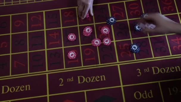 Jogo de casino aposta
 - Filmagem, Vídeo