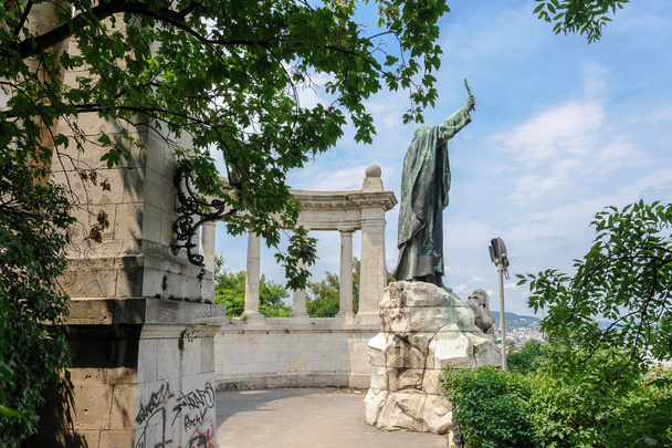 St. Gerard Sagredo budapesti szobra - Fotó, kép