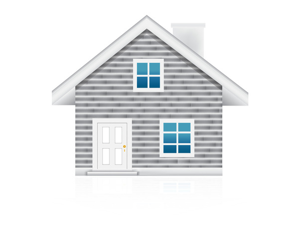 House on a white background. - Vector, Image