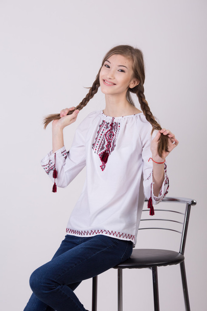 beautiful Ukrainian girl - Photo, Image
