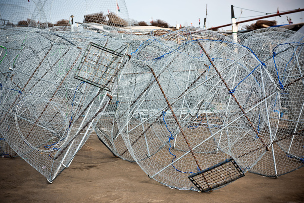Metal balık ağlarına - Fotoğraf, Görsel