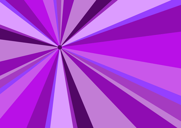 Strahlen Radius Hintergrund violett violett - Vektor, Bild