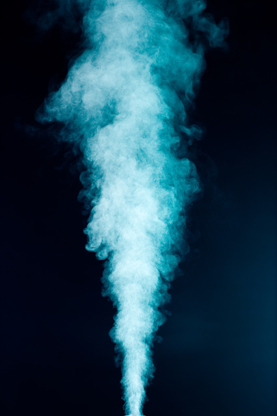 Vapor de agua azul
 - Foto, Imagen