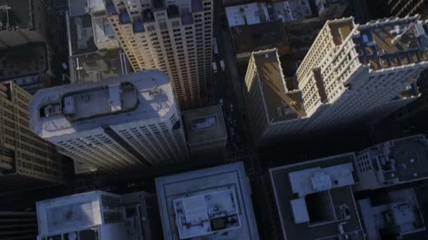 skyscrapers, rooftops and city streets of San Francisco - Footage, Video