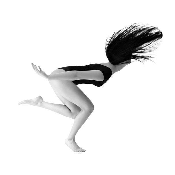Joven bailarina de ballet moderna
 - Foto, imagen