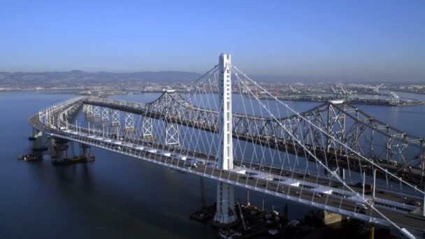 Oakland bay bridge v san Franciscu - Záběry, video