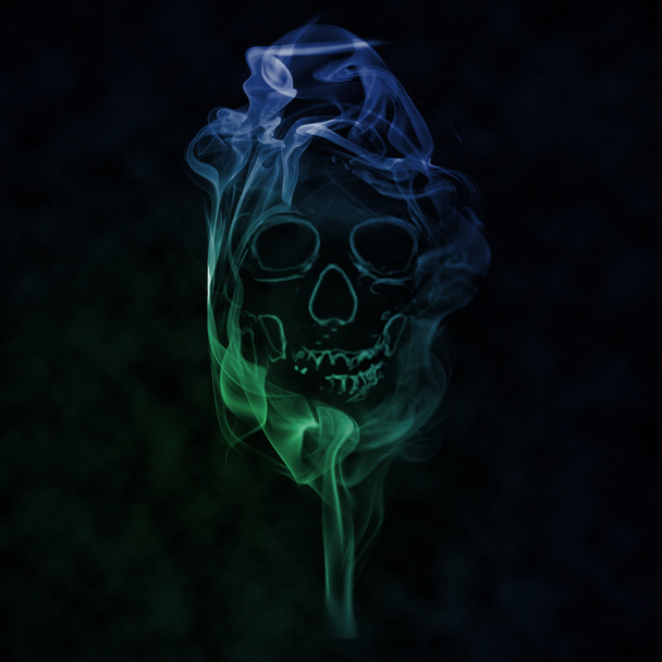 Smoke skull - Foto, immagini