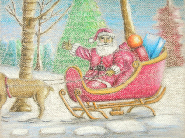 Santa Claus is Coming to Town - Photo, Image