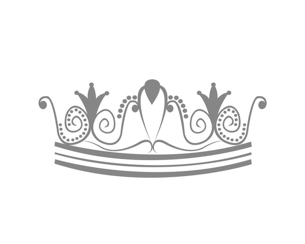 Шаблон логотипа Tiara Crown
 - Вектор,изображение