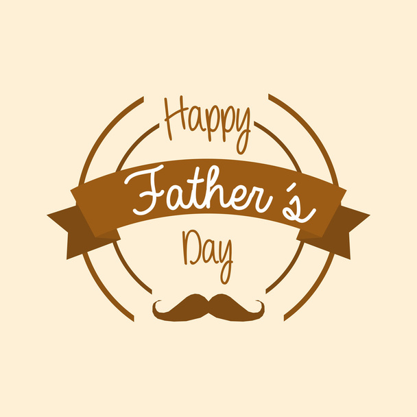 Happy father's day - Διάνυσμα, εικόνα